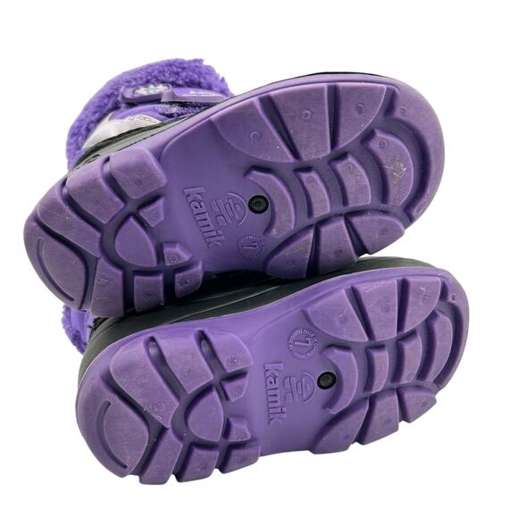 Kamik Toddler Violet Buzz Winter‎ Boots Size 7 - Picture 8 of 8